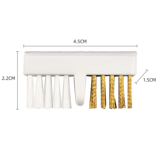 Nail Polish Machine Grinder Cleaning Brush Manicure Drill Bit Steel Wire Brush by bashfashion