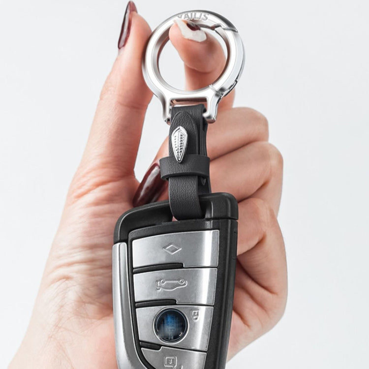 YAILIS Zinc Alloy Car Keychain Multi-functional Belt Hook Key Holder For Men & Women(Quartz Black) by bashfashion