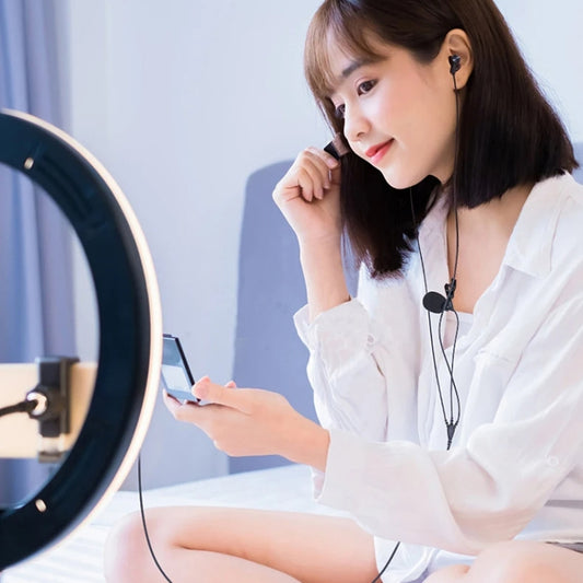 In-ear Wired Earphone Computer Subwoofer Singing Game Monitor Earphone, Interface: Type-C Black by bashfashion