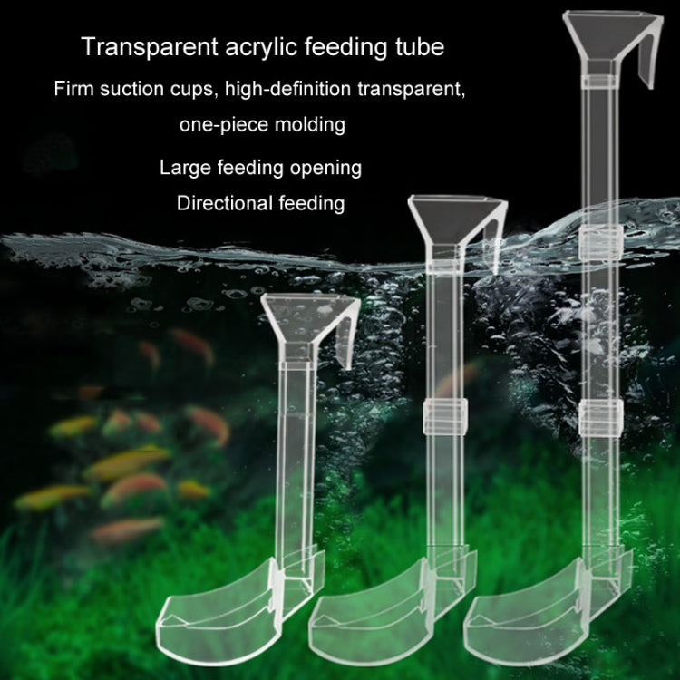 Fish Tank Feeder Fish And Shrimp Feeding Tube, Length: 28cm by bashfashion