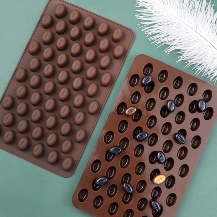 Mini Silicone Candy Chocolate Mold DIY Baking Tools(Chocolate Color) by bashfashion