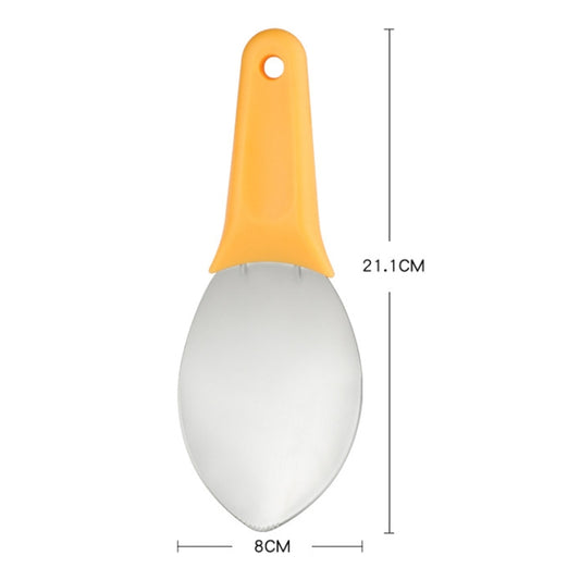 Mango Slicing and Dicing Tool Multifunctional Stainless Steel Fruit Peel Separator(1pcs) by bashfashion