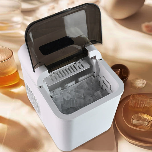Small Multifunctional Remote Control Ice Maker(EU Plug) by bashfashion