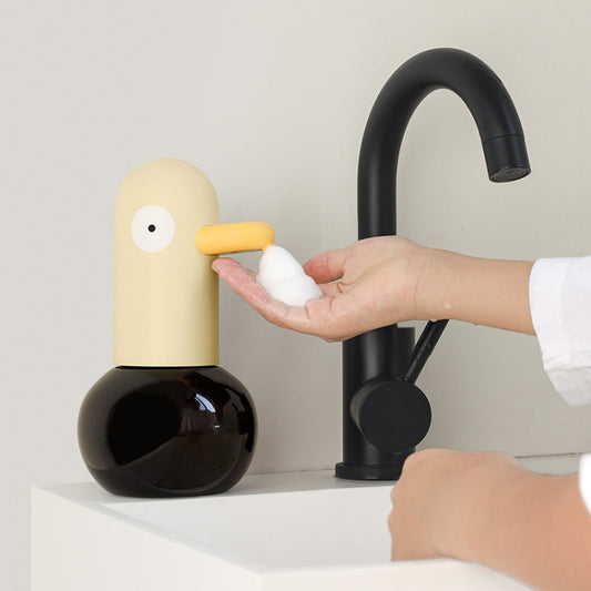 Cute Duck Automatic Foam Soap Dispenser Rechargeable Touchless Hand Washing Machine For Bathroom Kitchen(Yellow) by bashfashion