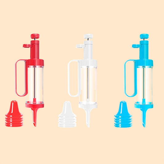 Cookie Biscuit Mold Decorator Set Baking Decoration Nozzle Tools(Lake Blue) by bashfashion