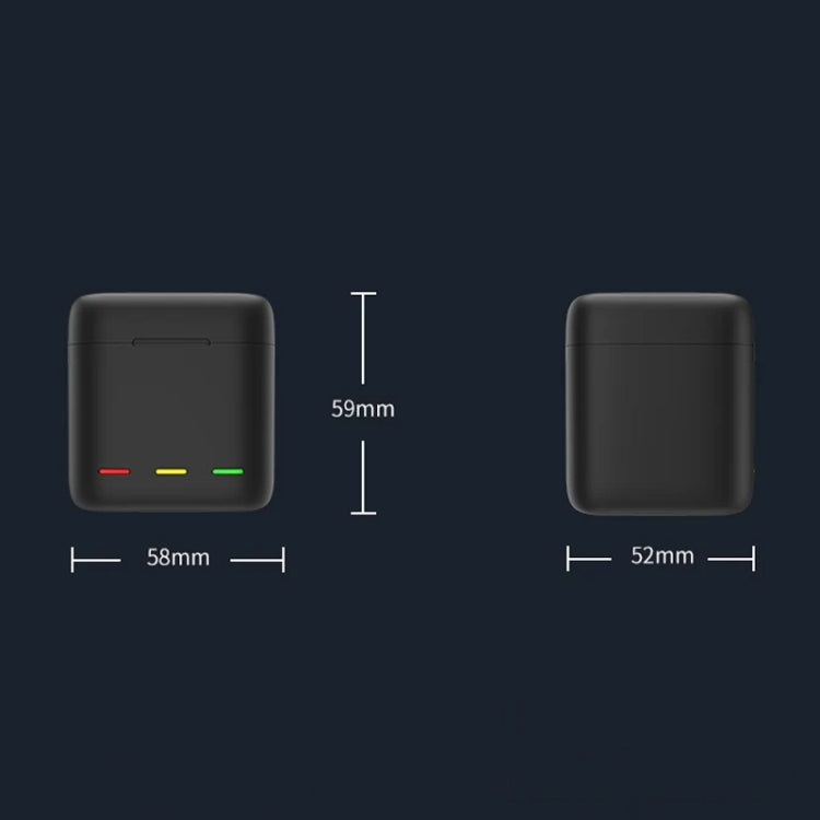 TELESIN GP-BCG-901 Storage Battery Charging Box For GoPro HERO12 Black / HERO11 Black / HERO10 Black / HERO9 Black(Single Charging Box) by TELESIN