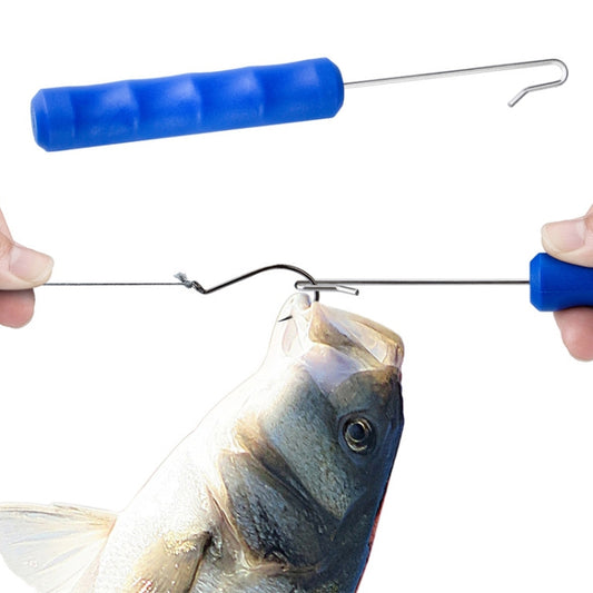 Hook Remover Fishing Bait Hook Removal Tool Multifunctional Hook Dehooker(Blue) by bashfashion