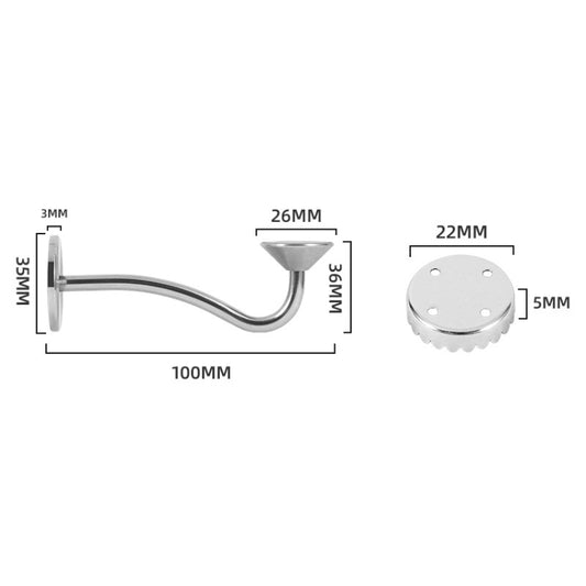 Bathroom Stainless Steel Magnetic Soap Holder Wall Mounted No Hole Soap Hanger(Adhesive-backed) by bashfashion