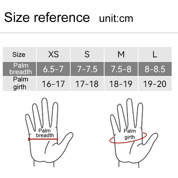 Winter Padded Ski Gloves Outdoor Windproof Warm Sports Gloves, Size: M(Black) by bashfashion