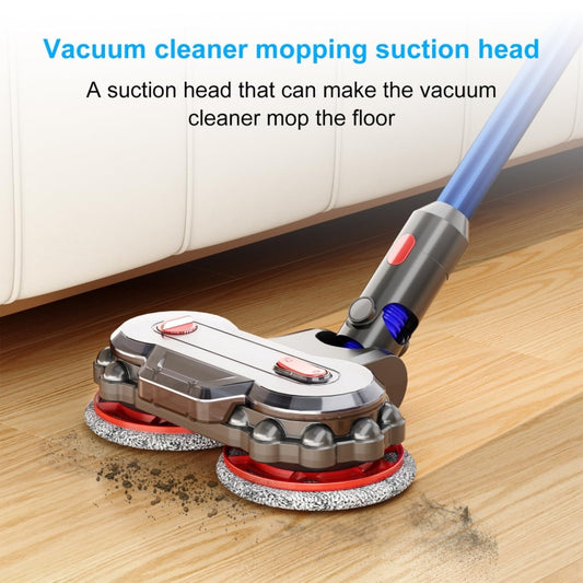 For Dyson V6 / DC62 Vacuum Cleaner Electric Mop Head with Detachable Water Tank and 6 Mop Pads by bashfashion