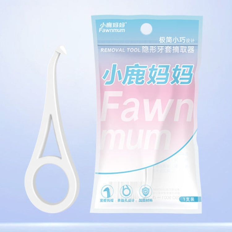 Fawnmum Braces Remover Invisible Orthodontic Removal Hook(White) by bashfashion