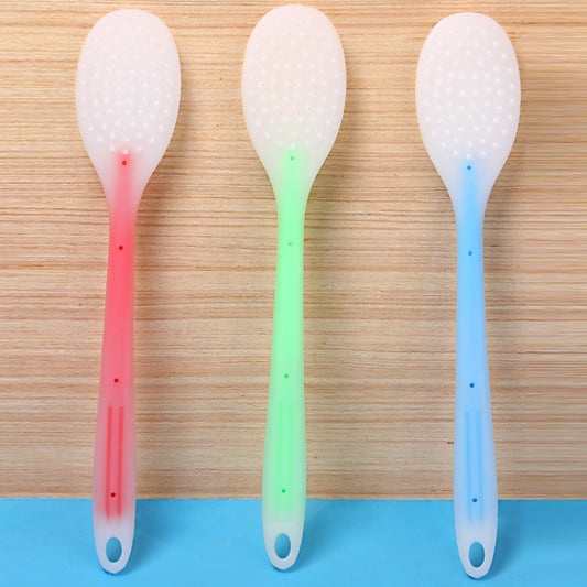 Meridian Points Gua Sha Patting Board Silicone Palm Massage Whacker, Style: Green 38cm by bashfashion