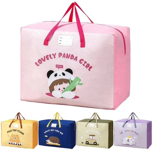 Oxford Cloth Kindergarten Quilt Storage Bag Large Capacity Clothes Blanket Sorting Bag, Size: Small(Blue) by bashfashion