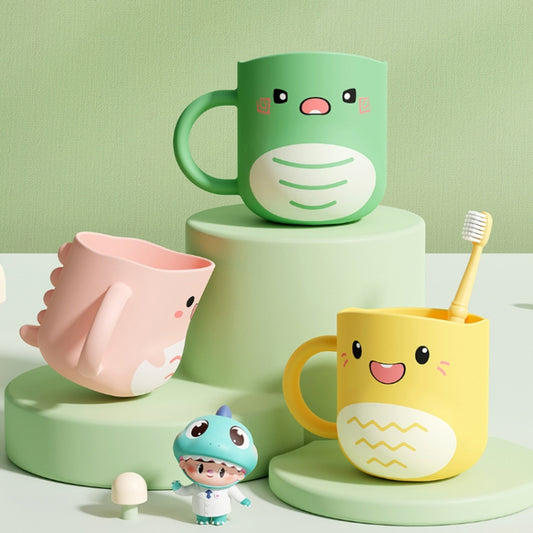 Water Mug Brushing Cup Baby Home Cute Cartoon Drop-Proof Eco-Friendly Cup, Style / Pattern Random Delivery by bashfashion