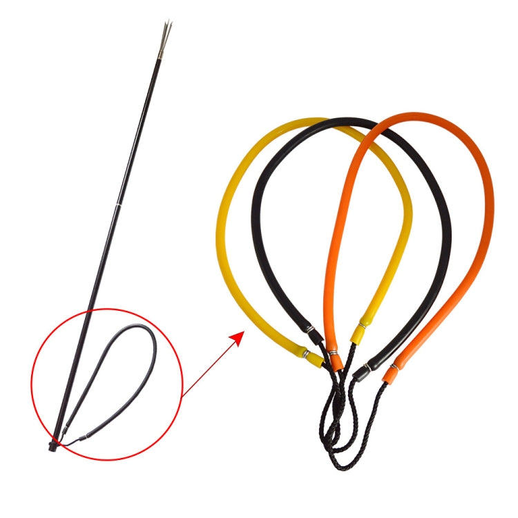 5x10mm Spearfishing Spearfishing Latex Elastic Rubber Band(Orange) by bashfashion
