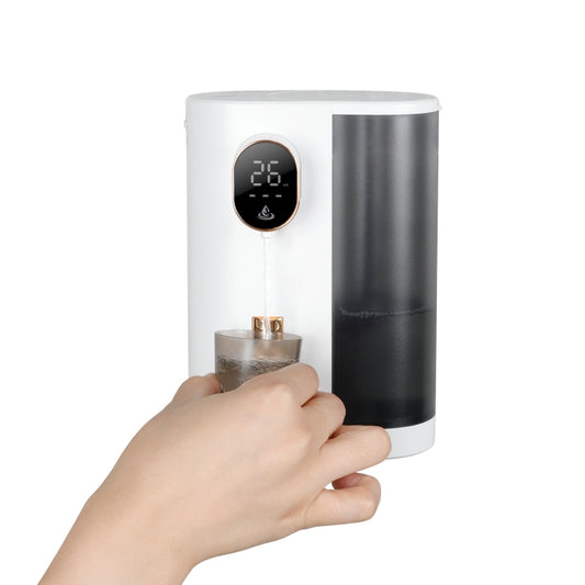 600ml Automatic Mouthwash Dispenser 4 Levels Quantitative with 2 Cups(White) by bashfashion