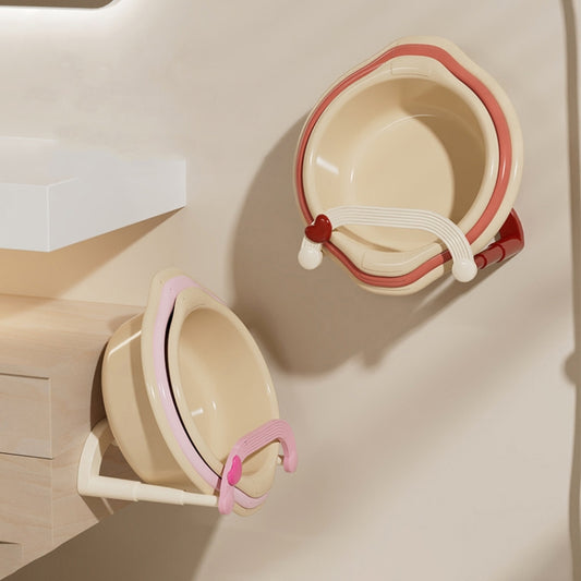 Basin Organiser Telescopic Suction Cup Shelf(White) by bashfashion