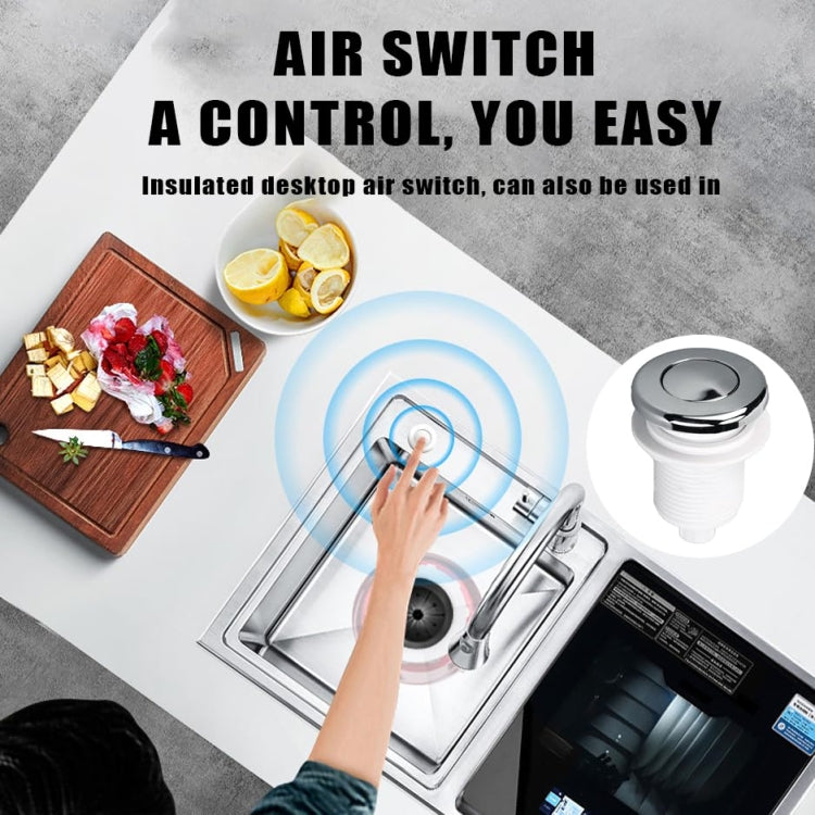 Pneumatic Air Pressure Switch Surfing Massage Bathtub Micro Switch(16A) by bashfashion