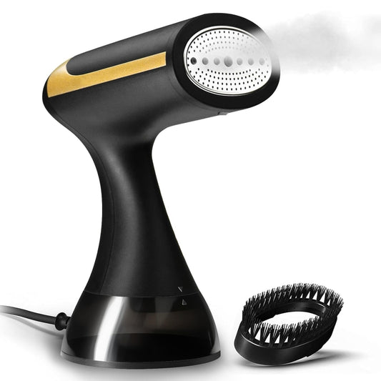 Small Portable Handheld Household Steam Spray Clothes Wrinkle Removal Iron, Size: US Plug(Black) by bashfashion