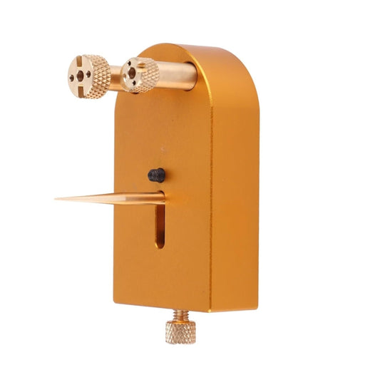 Square Metal Watch Hairspring Movement Balance Wheel Bracket(Copper) by bashfashion