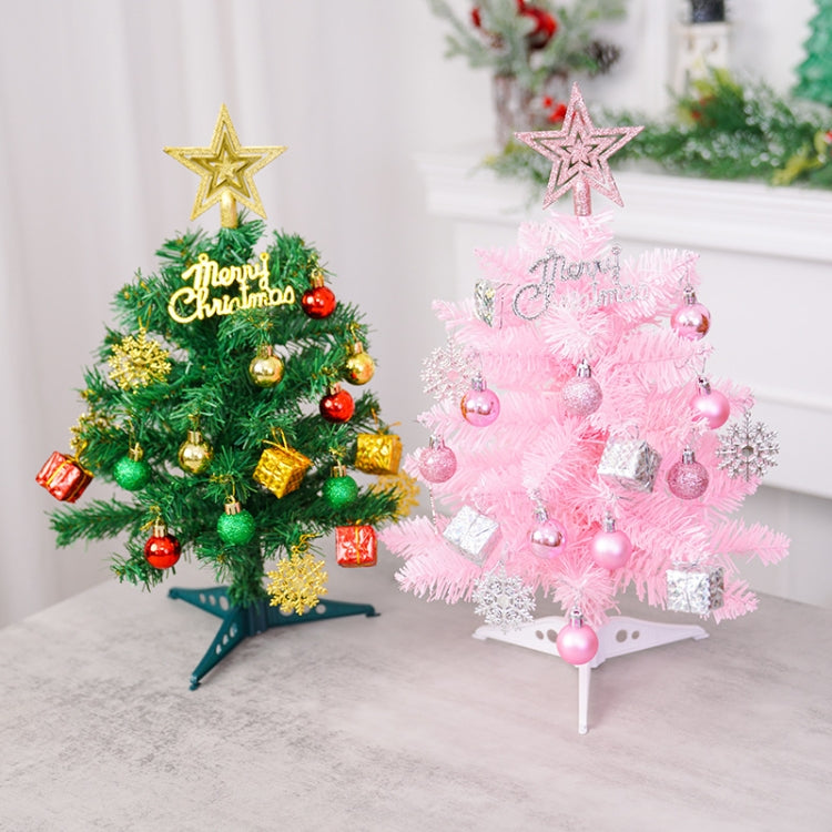 40cm Mini Desktop Christmas Tree Decoration(Green) by bashfashion