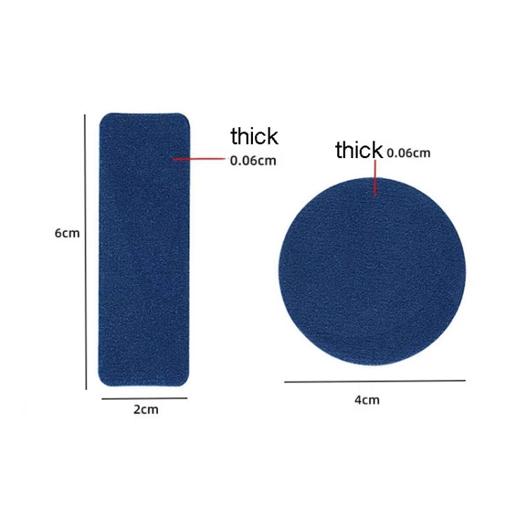 6pcs /Pack Shoe Repair Patches Self Adhesive Sneakers Repair Kit(White) by bashfashion