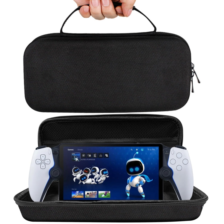 For PS Portal Game Consoles EVA Shockproof Waterproof Storage Bag(Black) by bashfashion