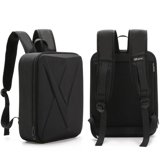 For DJI Air 3 / 3S BKANO AS3-013 Portable Shoulder Bag Hard-shell Storage Backpack(Black) by BKANO