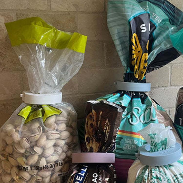 Household Food Moisture Resistant Storage And Sealing Safety Clip(Blue) by bashfashion