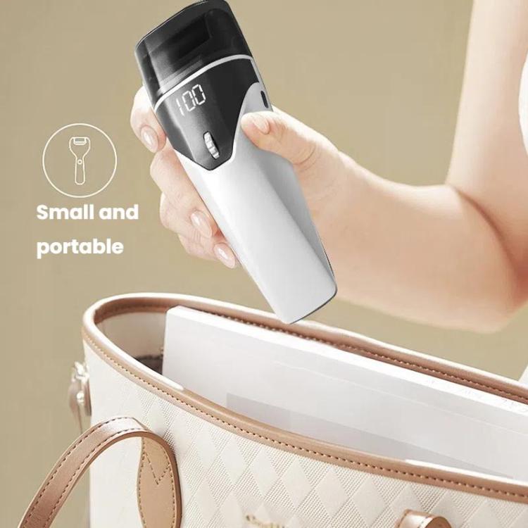 100-speed Electric Foot Grinder Dead Skin Callus Remover Exfoliator Pedicure Foot Care Machine(White) by bashfashion