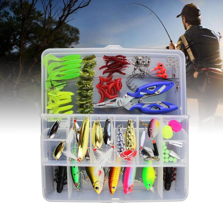25-in-1 Outdoor Fishing Gear Bionic Bait Luya Sequin Bait Set by bashfashion