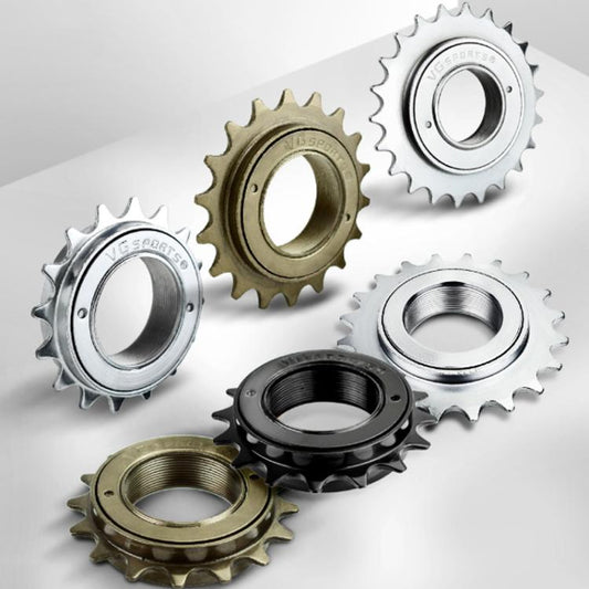 VG SPORTS Stroller Scooter Bicycle Single Speed Flywheel, Style: 16T Silver by bashfashion