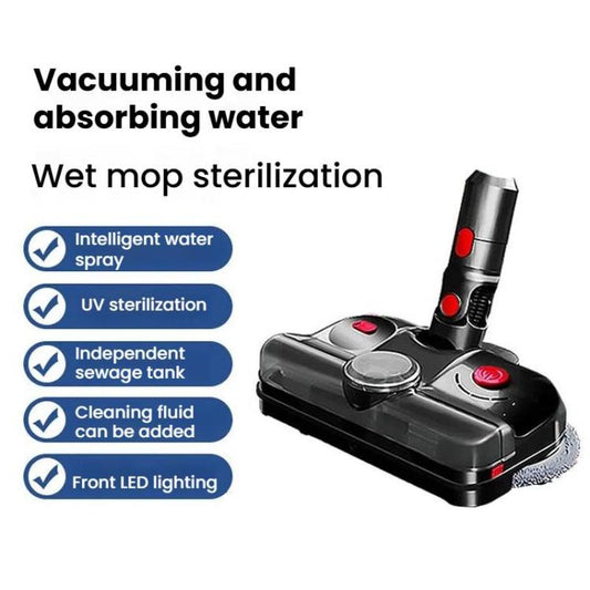 For Dyson V12 Slim / V10 Slim 4-In-1 Electric Mop Head With UV Sterilizer Light And Water Tank by bashfashion