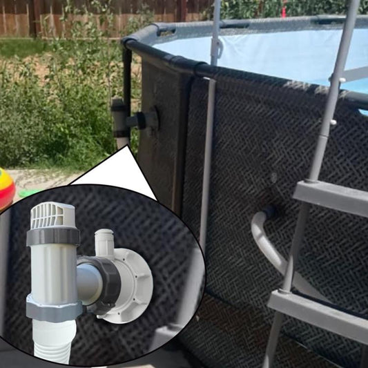 Pool Plunger Valve Hose Connector Compatible With Intex Filter Pump 28635EG 28633EG, Specification: Plunger Valve+B Model Adaptor by bashfashion