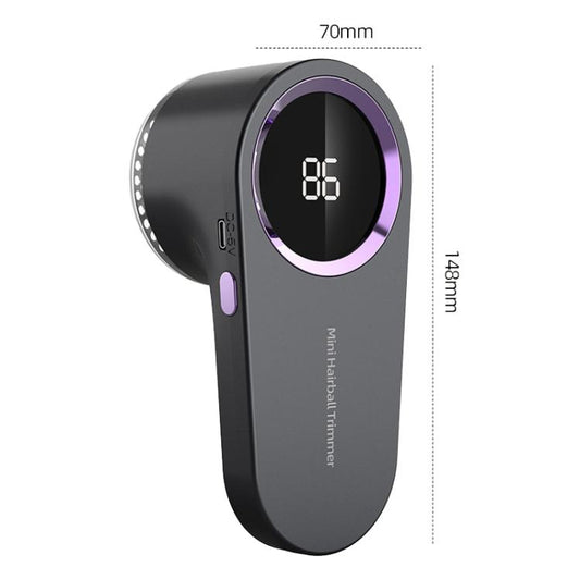 009 Smart Digital Display Portable Hair Ball Trimmer(Gray) by bashfashion