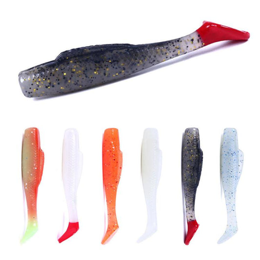 HENGJIA 6pcs / Box Outdoor Fishing Floating Soft Bait 8cm-5g Bionic False Lure, Style: 3# by HENGJIA