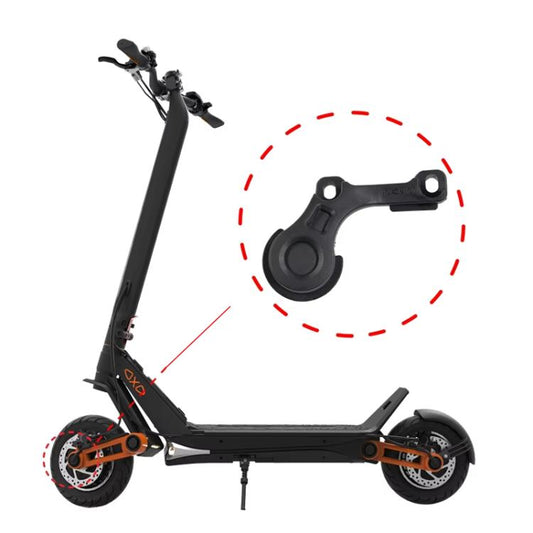 X1670 For INOKIM OX OXO Electrical Scooter Rocker Seal Cover For Plugging Motor And Wheel Shaft Holes, Style: Front by bashfashion