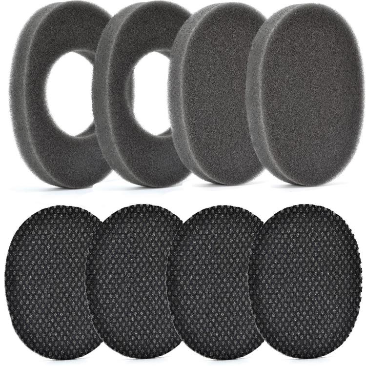 6pcs /Pack Ear Cushions For 3M WorkTunes Connect Series Headphones Noise Isolating Foam Pads, Spec: Hollow Type by bashfashion