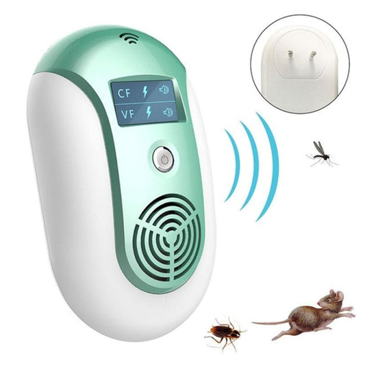 Electronic Pest Control Ultrasonic Pest Repeller(Blue) by bashfashion
