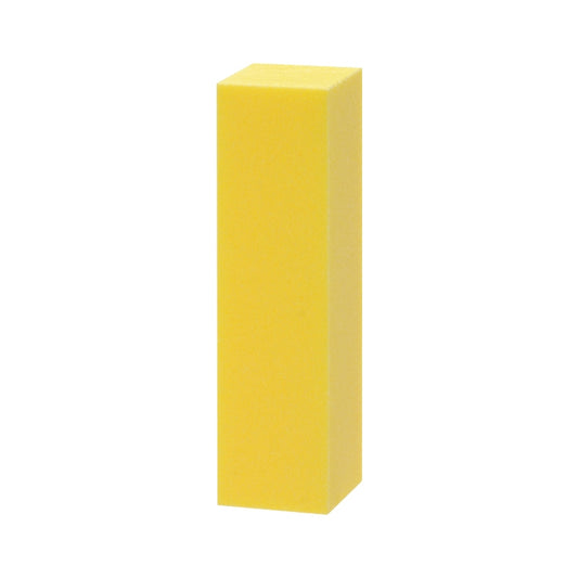 10 PCS Tofu Block Nail Polish Four Squares High Elastic Cotton Manicure Sand Block (Yellow) by bashfashion