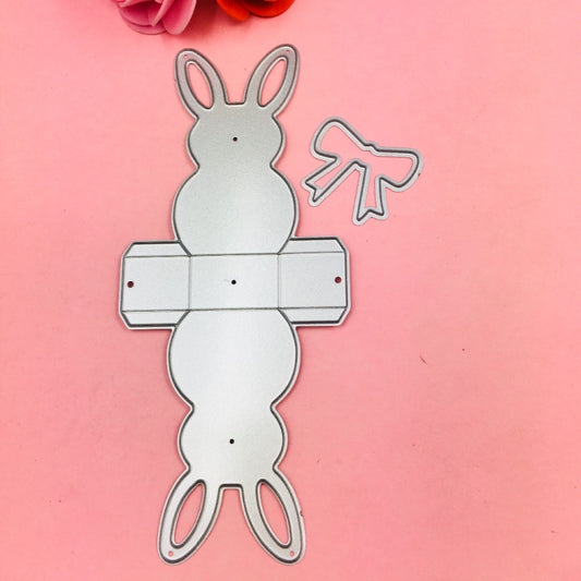 DIY Rabbit Decoration Knife Mold Scrapbook Album Stamp Decoration Relief by bashfashion