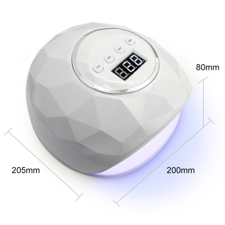 F6 UV LED Lamp Nail Dryer Dual hands Nail Lamp Curing UV Gel Nail Polish With Sensor & Timer & LCD Display(Pink EU) by bashfashion