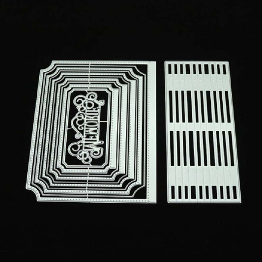 Large Size Souvenir Book Cover Knife Mold DIY Cutting Book Album Making Mold by bashfashion