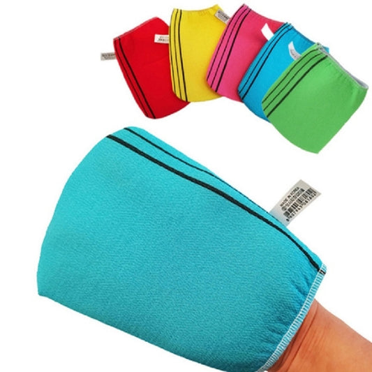 Sponge Bath Wipe One-sided Hand Bath Towel(Red) by bashfashion