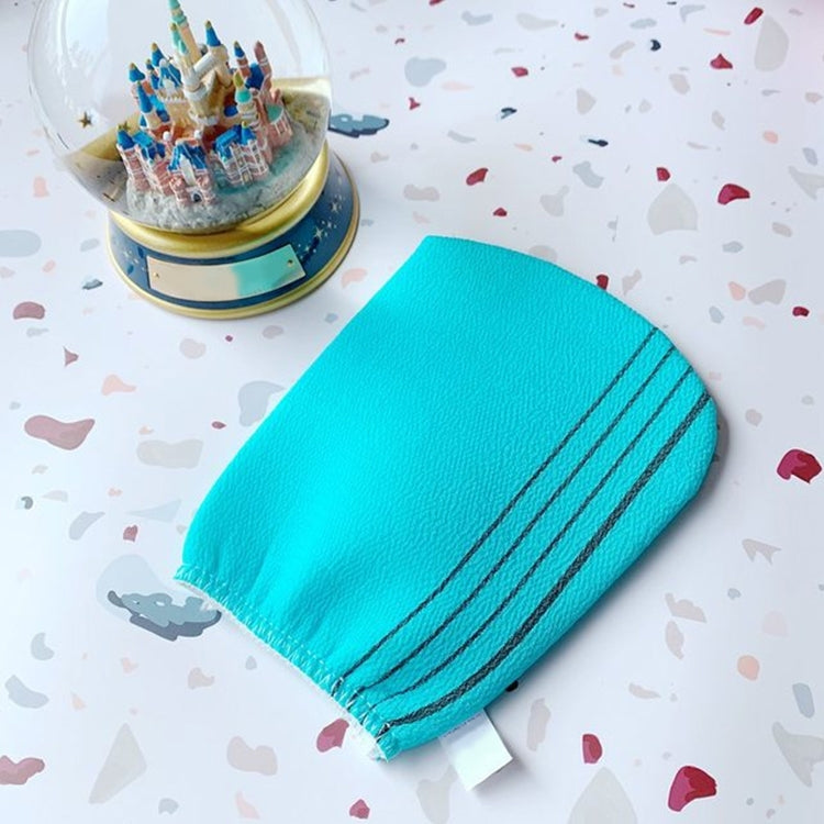 Sponge Bath Wipe One-sided Hand Bath Towel(Blue) by bashfashion