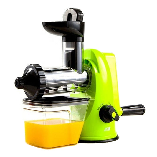 Multifunction Home Manual Juicer Apple Orange Wheatgrass Portable DIY Juicer(Green) by bashfashion