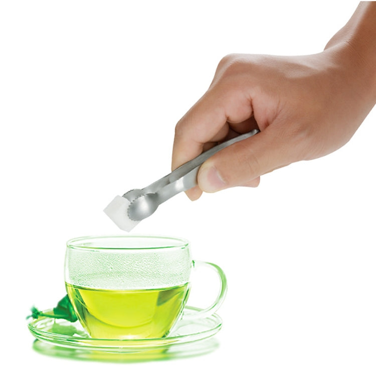 Stainless Steel Coffee Sugar Clip Kitchen Bar Clip(Silver) by bashfashion