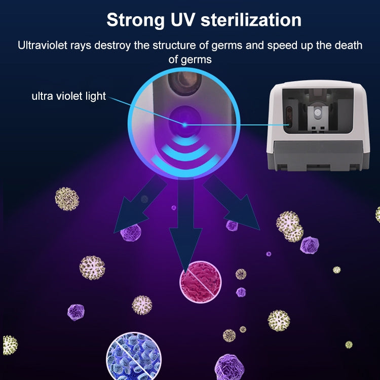 1000ML Automatic Induction Soap Dispenser Non-contact Anti-Virus Soap Dispenser(Foam Type) by bashfashion