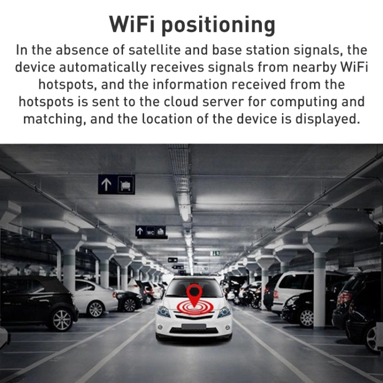 C035 Mini GPS Beidou Positioning Tracker Strong Magnetic Positioning Anti-lost Device (Black) by bashfashion