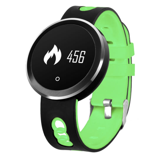 Q7 0.95 inch HD OLED Screen Display Bluetooth Smart Bracelet, IP68 Waterproof, Support Pedometer / Sedentary Reminder / Heart Rate Monitor / Sleep Monitor, Compatible with Android and iOS Phones(Green) by bashfashion